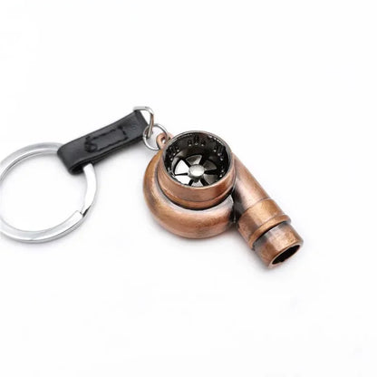 Spinning Turbo Keychain With Real Sound