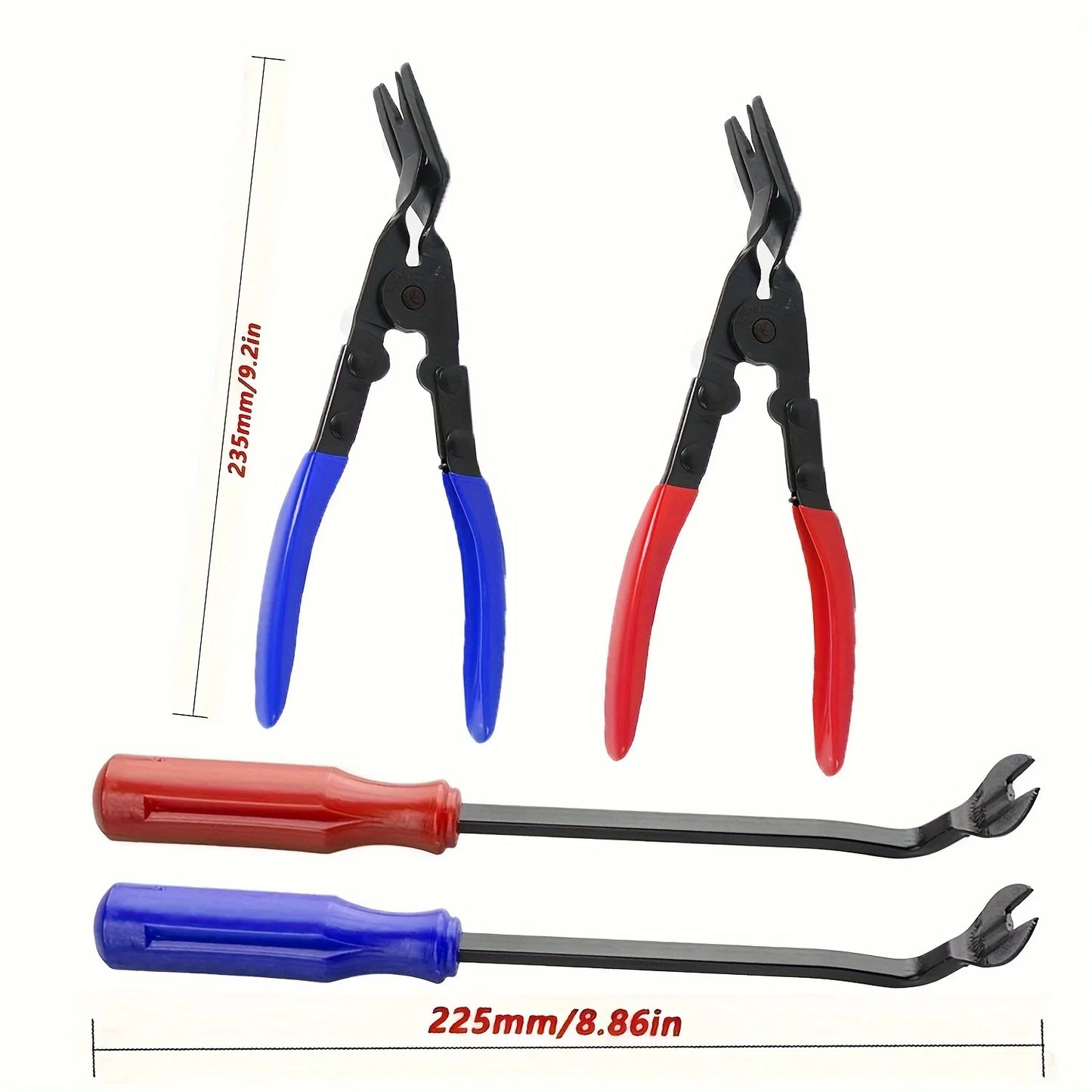 Pry Tool Kit - Car Interior Removal Kit, Easy To Pry Fasteners ,Door Clips And More