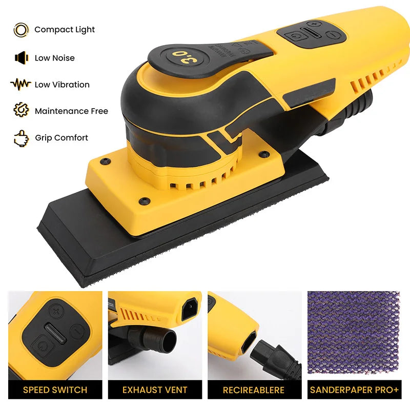 Electric Eccentricity Orbital Sanders (MIRKA DEROS 5.0 and 3,0 series Clone)