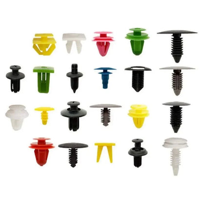 Retainer/Fastener Universal Mixed Kit, Bumper, Door Panel, interior Liner for All Cars & Vans