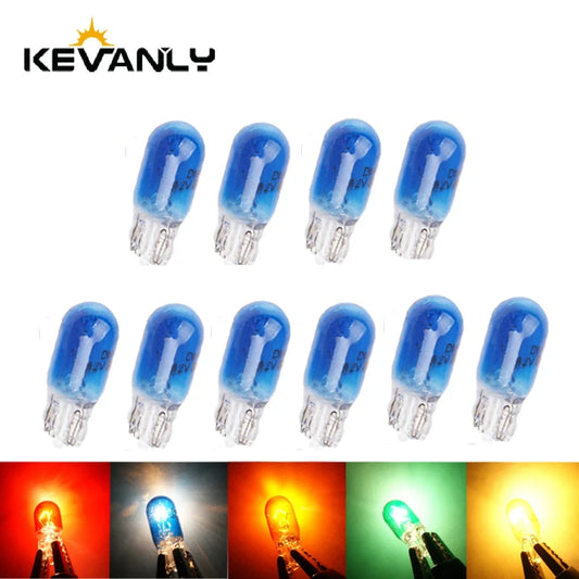 T10 W5W 194 Halogen Wedge Bulb – Instrument, Reading & Clearance Light (12V, 5W)