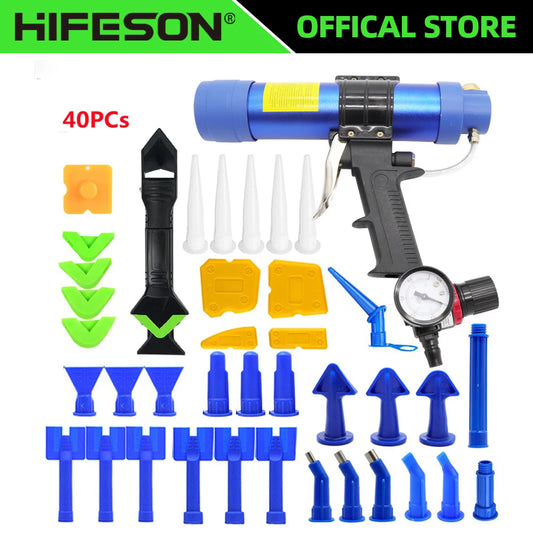 HIFESON Pneumatic Windshield Glass Glue Gun