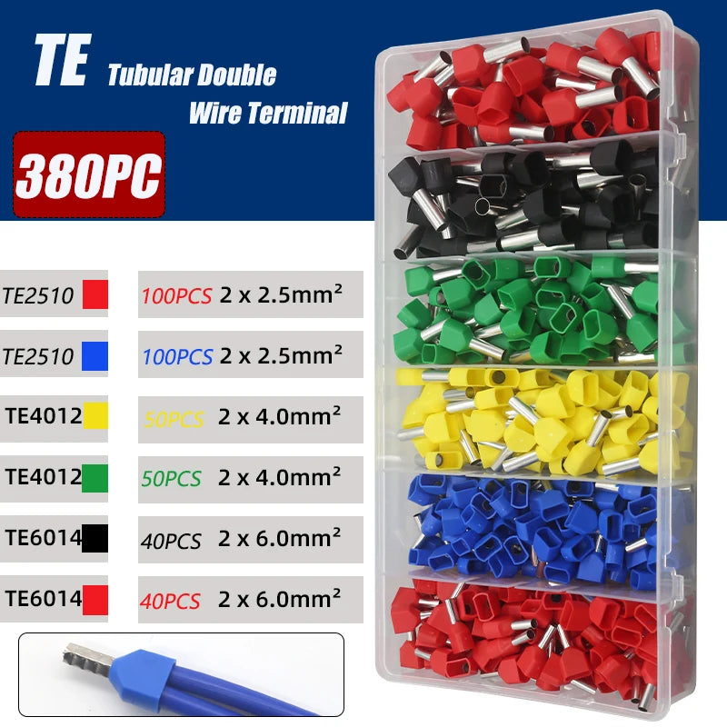 TE Pre-Insulated Terminal Pin Connector Kit