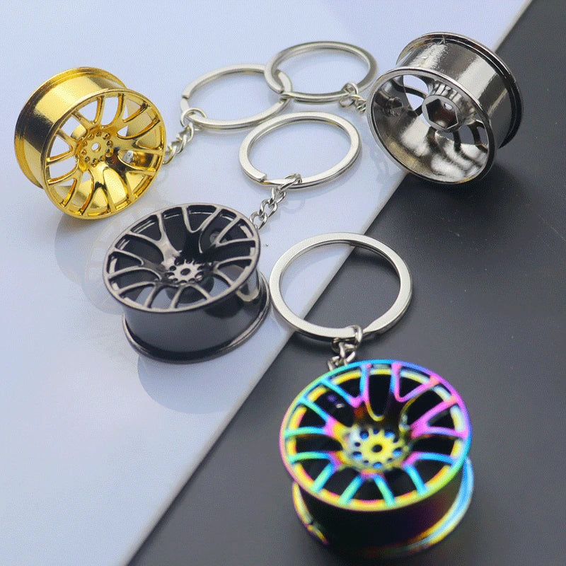 Wheel Keychain - BMW Style Rim