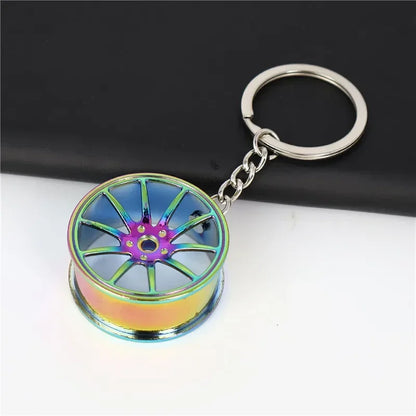 Wheel Keychain - BMW Style Rim