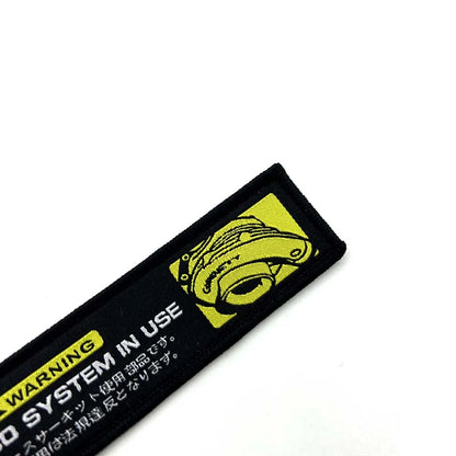 Embroidered Keychain - JDM, Nos, Recaro, Bride, Initial D, HKS