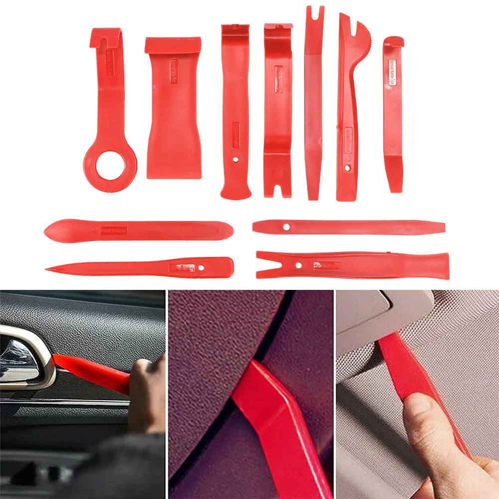 Auto Trim & Fastener Removal Tool Kit – No-Scratch Panel & Clip Pry Set