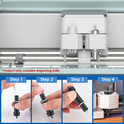 Replacement Cutting Blades for Roland & Cricut Plotters – 30/45/60 Degree Vinyl Cutter Blades