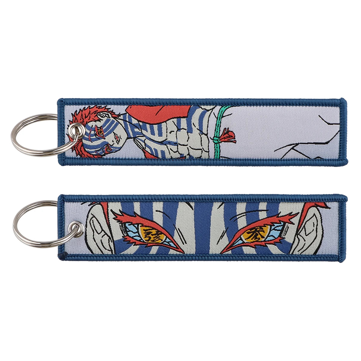 Embroided Keychain - Demon Slayer, Tanjiro Kamado, Kyōjurō Rengoku, Muichiro Tokito, Inosuke Hashibira and more