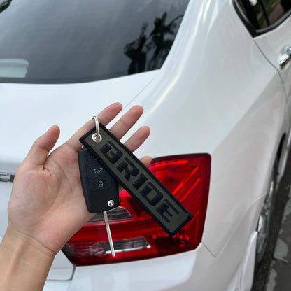 Embroidered Keychain - JDM, Nos, Recaro, Bride, Initial D, HKS