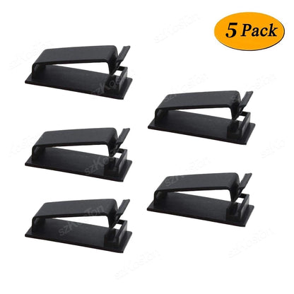 Cable Management, Organizer Clip, Wire Arrangement & Protector Clips Self-adhesive