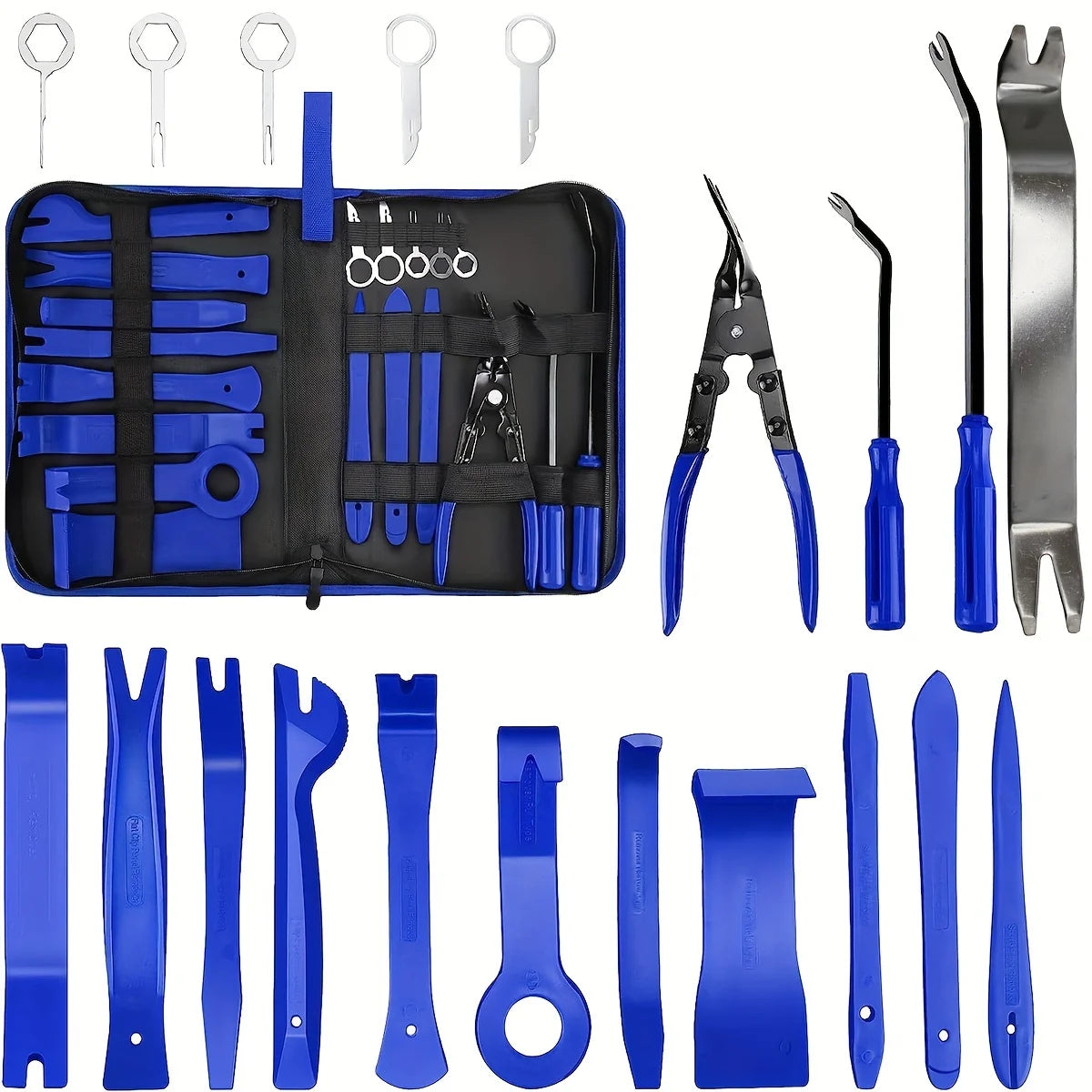 19-Piece Trim Removal Tool & Clip Plier Set