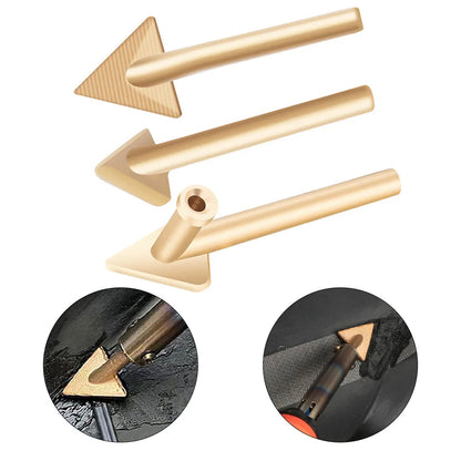 3pc Soldering Iron Triangular Smoothing Head Tips set, Plastic Welding