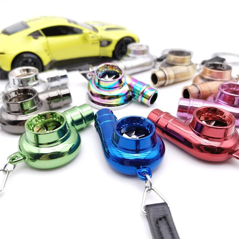 Spinning Turbo Keychain With Real Sound