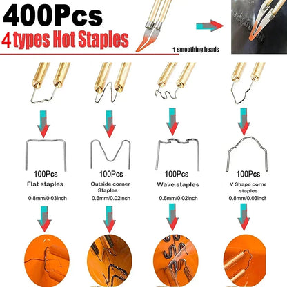 Hot Stapler Gun  Upgraded 2 in 1 200W – Garage Tools for Plastic Welding, Bumper Repair