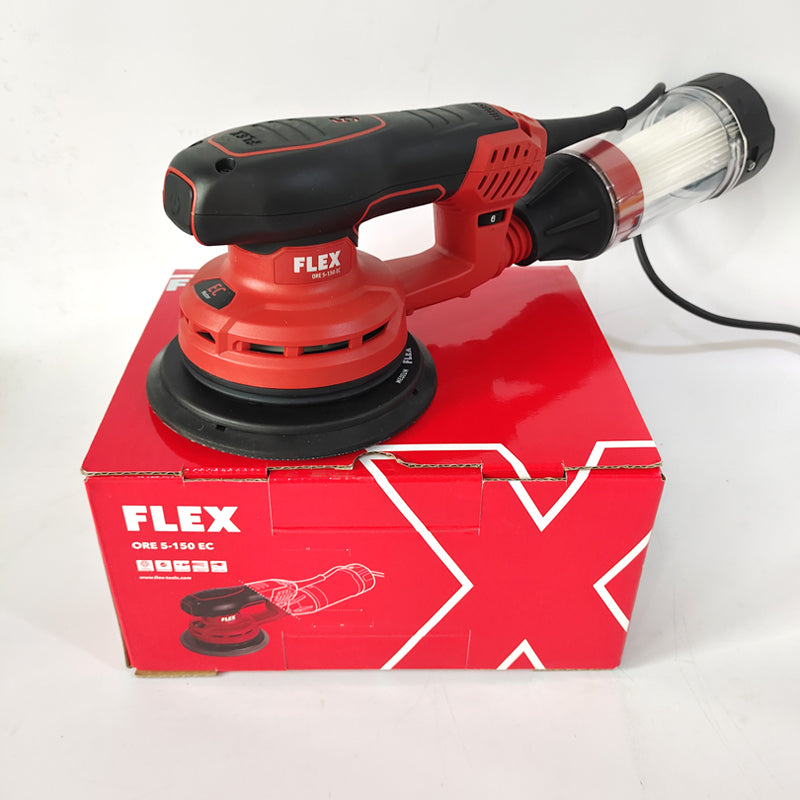 FLEX 6-Inch Random Orbital Sander – Carbon-Brush-Free Dry Grinder for Auto Body Work