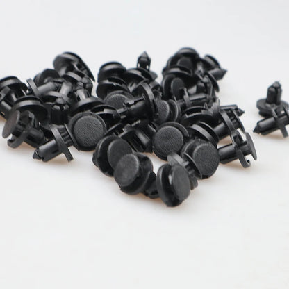 Push Retainer  10/20/50pcs 8mm, Auto Fastener Clip,Car Bumper Door Trim Panel Universal Kit