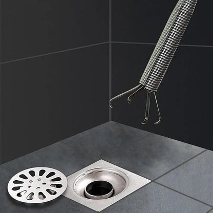 4-Claw Pickup Stick, Sewer Unclogger