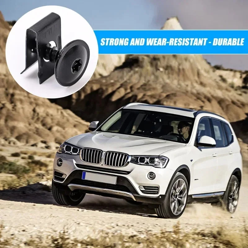 Torx Screw & U-Clip Retainer, Fasteners Kit 20-80Pcs