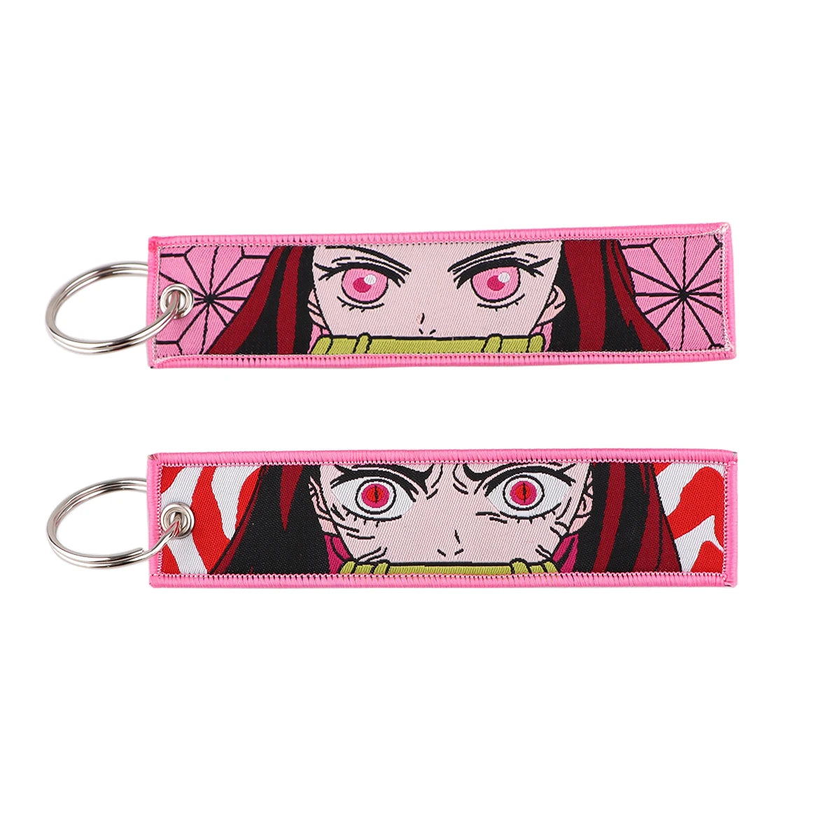 Embroided Keychain - Anime 100 versions, Gensin Impact, Tartaglia, Zhongli, Mavuika, Heavenly Principles and more!