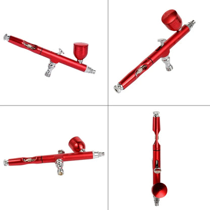 Dual-Action Airbrush Gun 0.3mm – Gravity Feed Spray Gun for Custom Paint & Detail Work