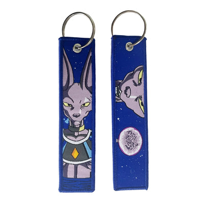 Embroidered Keychain - Manga, Anime Cartoon Dragon Ball Z
