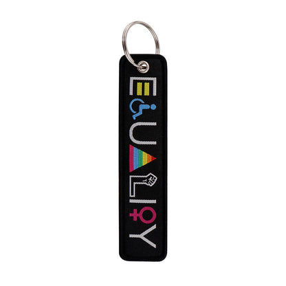 Embroided Keychain - FakeTaxi, Equality, Danger, Medical bag, Happy Endings and more