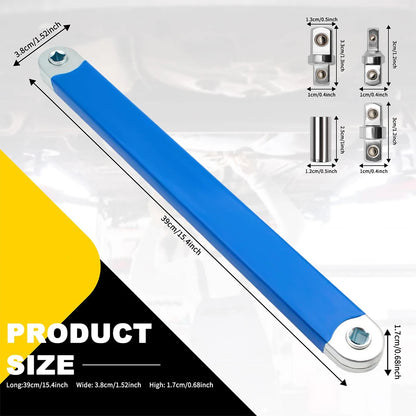 Wrench Tight Space Extension, Professional Zero Offset Tool 1/2 1/4 3/8