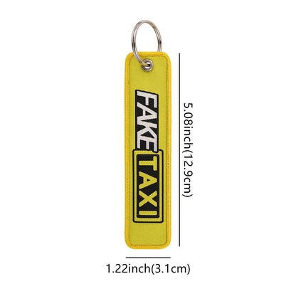 Embroided Keychain - FakeTaxi, Equality, Danger, Medical bag, Happy Endings and more