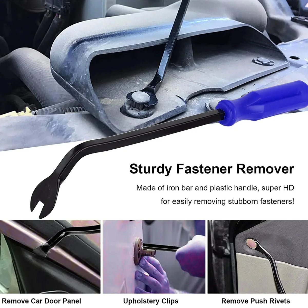 Auto Trim & Fastener Removal Tool Kit – No-Scratch Panel & Clip Pry Set