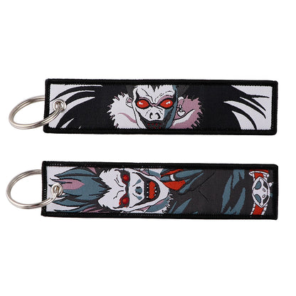 Embroided Keychain - Anime 100 versions, Gensin Impact, Tartaglia, Zhongli, Mavuika, Heavenly Principles and more!