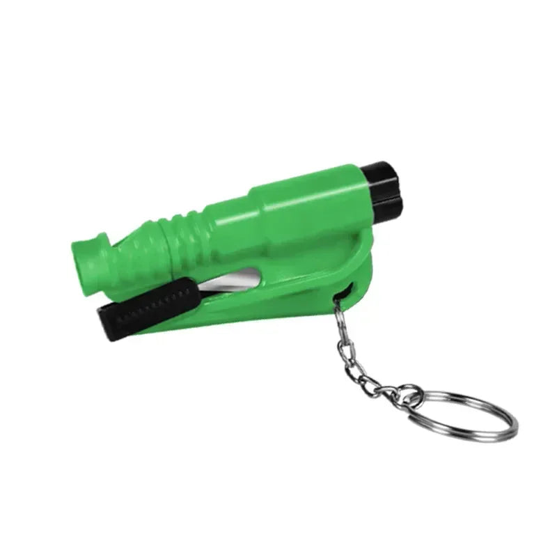 3-in-1 Car Safety Hammer & Seatbelt Cutter – Window Breaker Escape Tool with Whistle