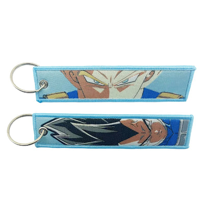 Embroidered Keychain - Manga, Anime Cartoon Dragon Ball Z