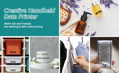 Handheld Inkjet Printer Gun for Text QR Barcode Batch Number Logo Date Label