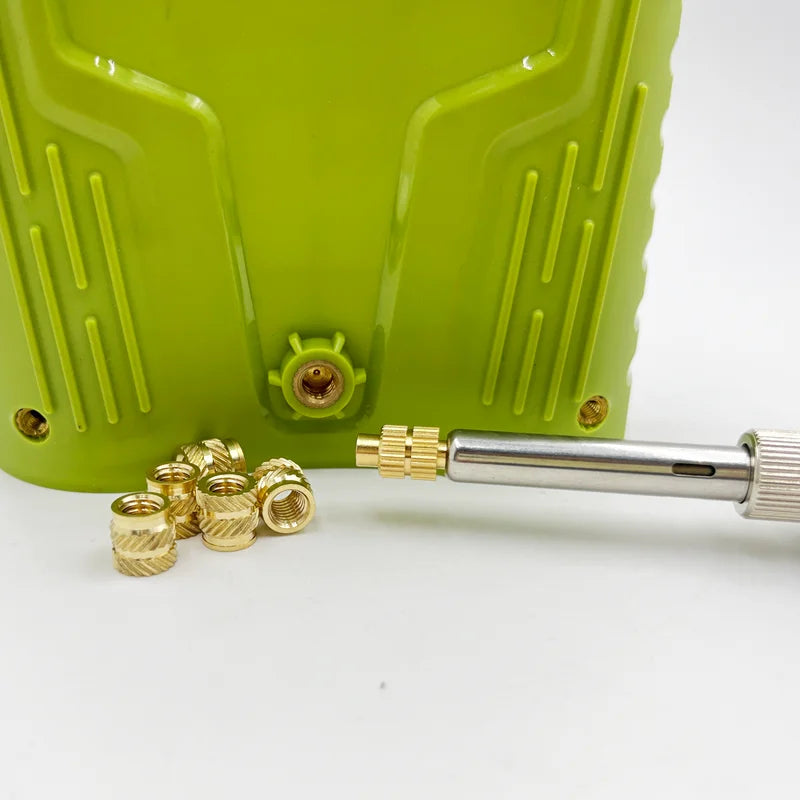 Screw Thread Hot Insert M2/2.5/3/4/5/6/8 Brass Knurled Nut Implant Machine