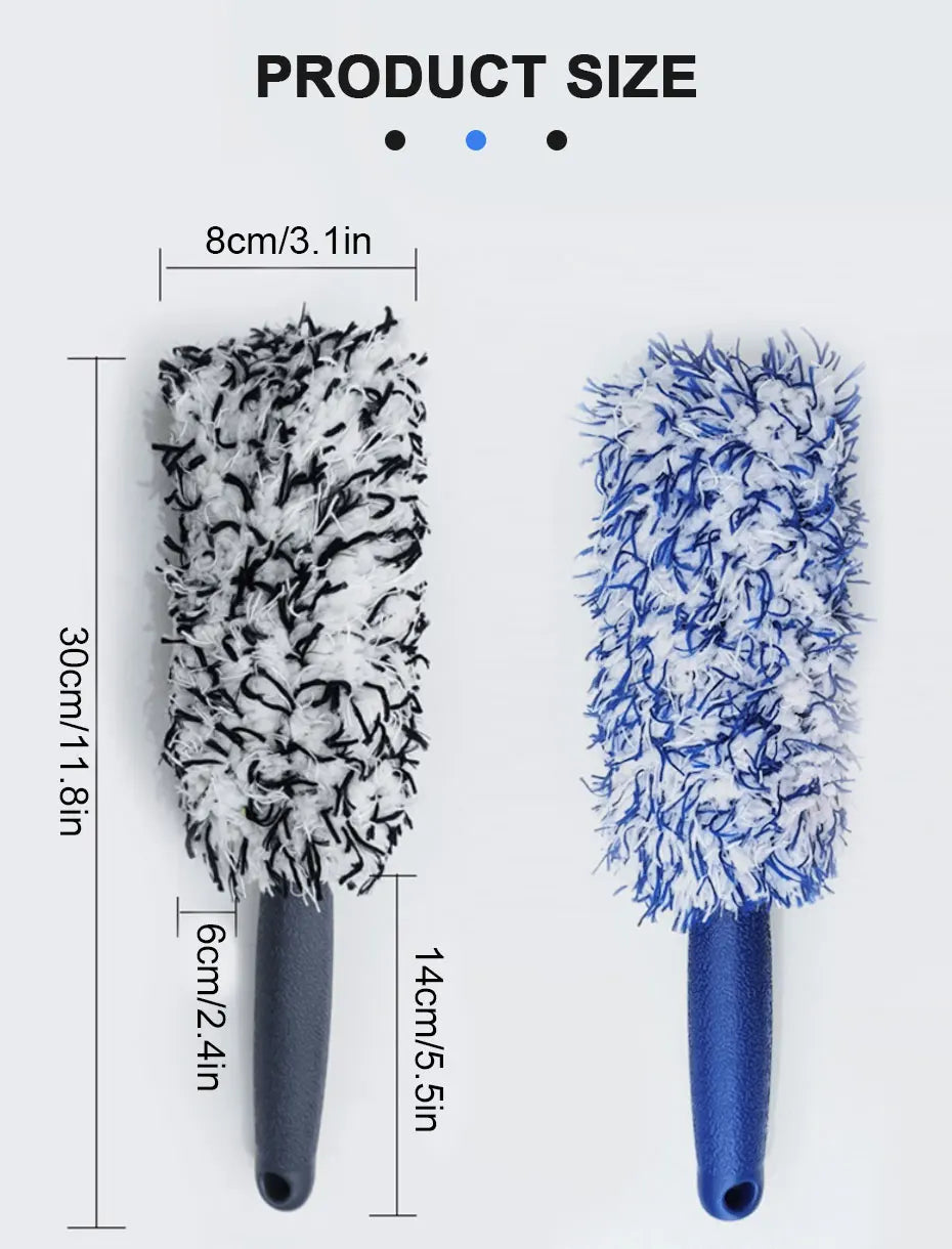 SEAMETAL Wheel & Rim Cleaning Brush – Detailing Brush for Wheels & Spokes