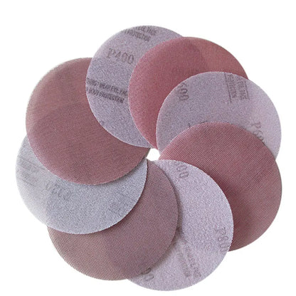Mesh Disc Sandpaper (Unbranded MIRKA) 125&150mm/5&6 Inch, 80-800Grit 50Pcs