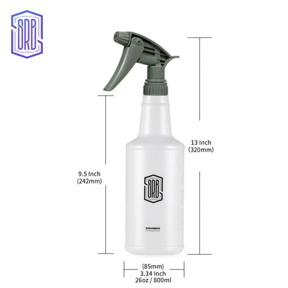 Fine Mist Spray Bottle for Car Detailing – Heavy-Duty HDPE Chemical-Resistant Sprayer