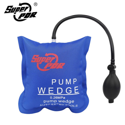 Air Wedge 1/2/4/8pc Super PDR, Airbag Cushioned Hand Pump