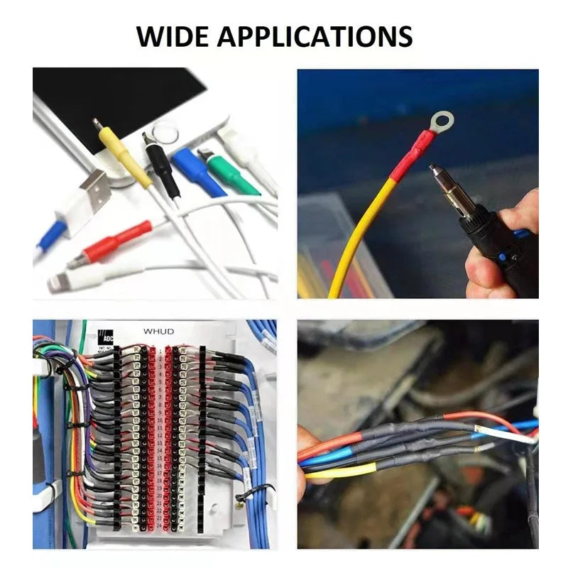 Insulated Heat Shrink Tubing Kit (150pcs)