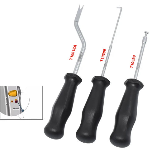 VW Roof Handle Removal Tool Set – Golf & Tiguan Interior Trim Clip Tools
