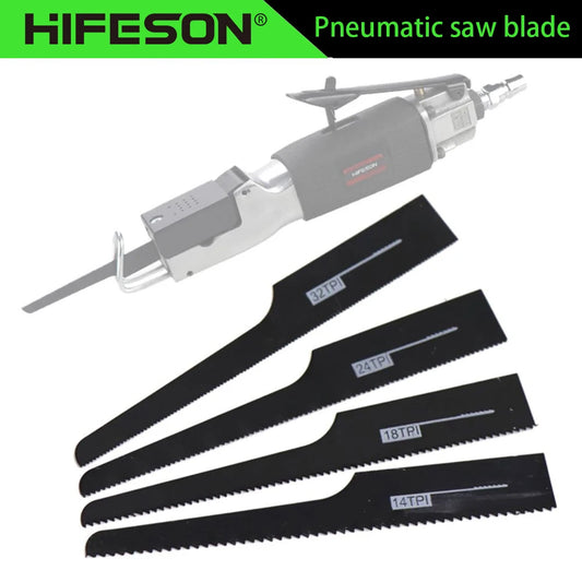 HIFESON Saw Blades 5pcs – Precision Blades for Pneumatic Reciprocating Saws