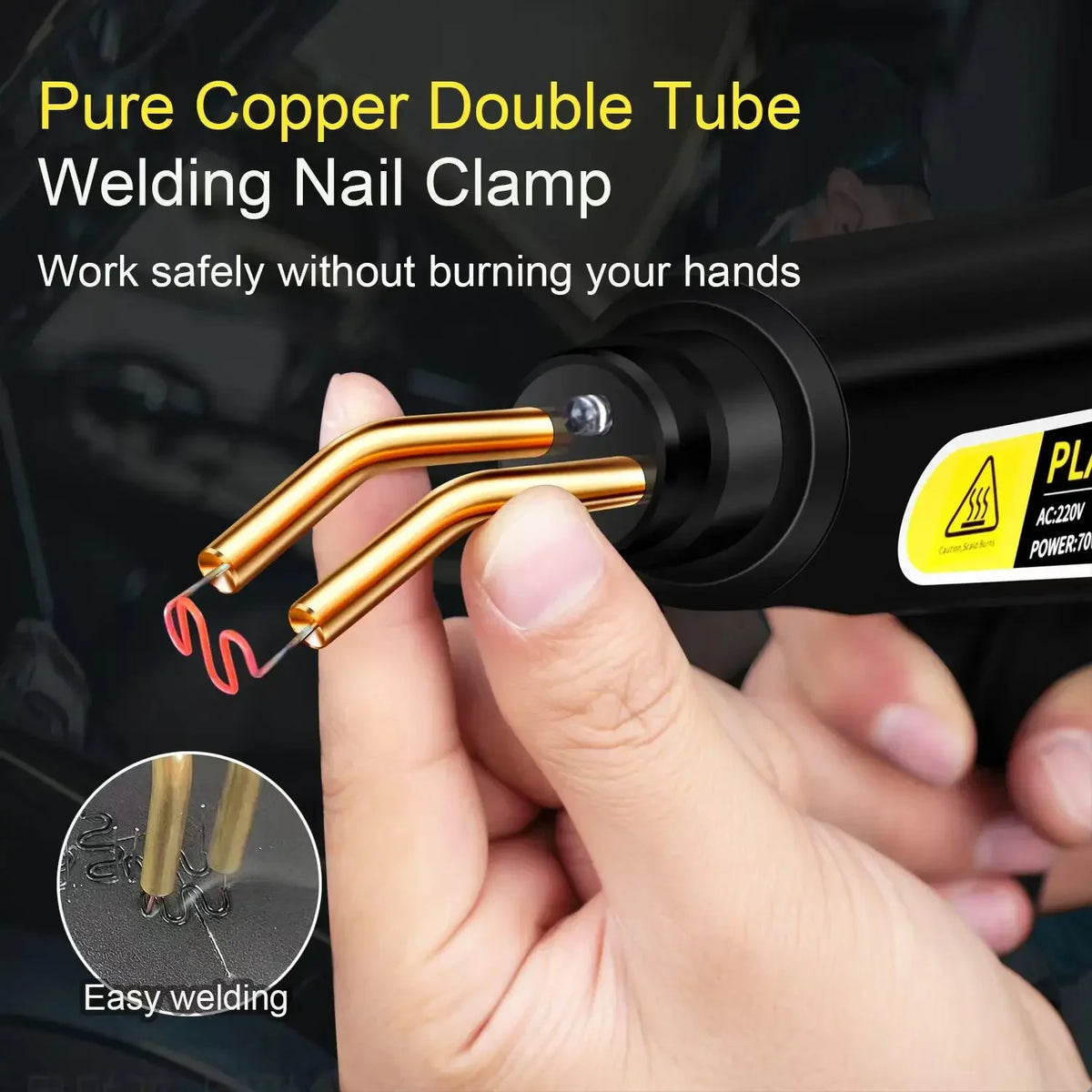 70W Hot Stapler Plastic Welding Machine – Car Bumper Repair Kit