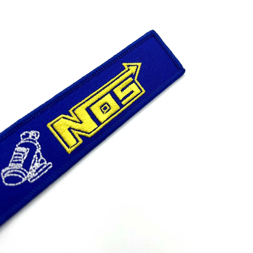 Embroidered Keychain - JDM, Nos, Recaro, Bride, Initial D, HKS