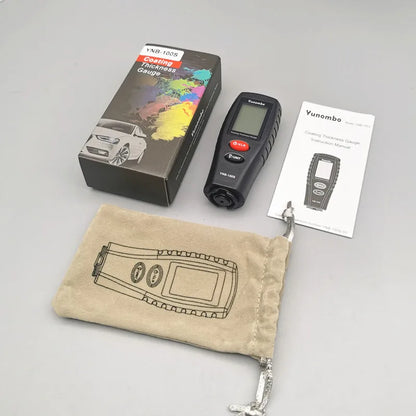 Digital Paint Thickness Gauge – Backlit LCD Coating Thickness Meter for Car Bodywork