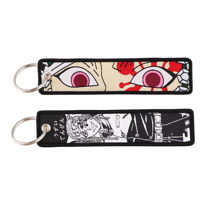 Embroided Keychain - Demon Slayer, Tanjiro Kamado, Kyōjurō Rengoku, Muichiro Tokito, Inosuke Hashibira and more