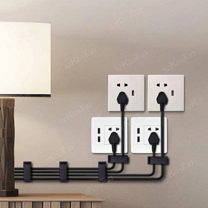 Cable Management, Organizer Clip, Wire Arrangement & Protector Clips Self-adhesive