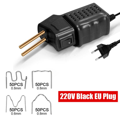 Hot Stapler Gun Bumper Repair Kit 110V 220V 50W, Garage Tools Car Plastic Welding Machine