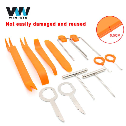 Auto Dismantle Tool Kit – Car Radio, Door & Dash Panel Clip Removal Set