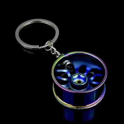 Wheel Keychain - BMW Style Rim